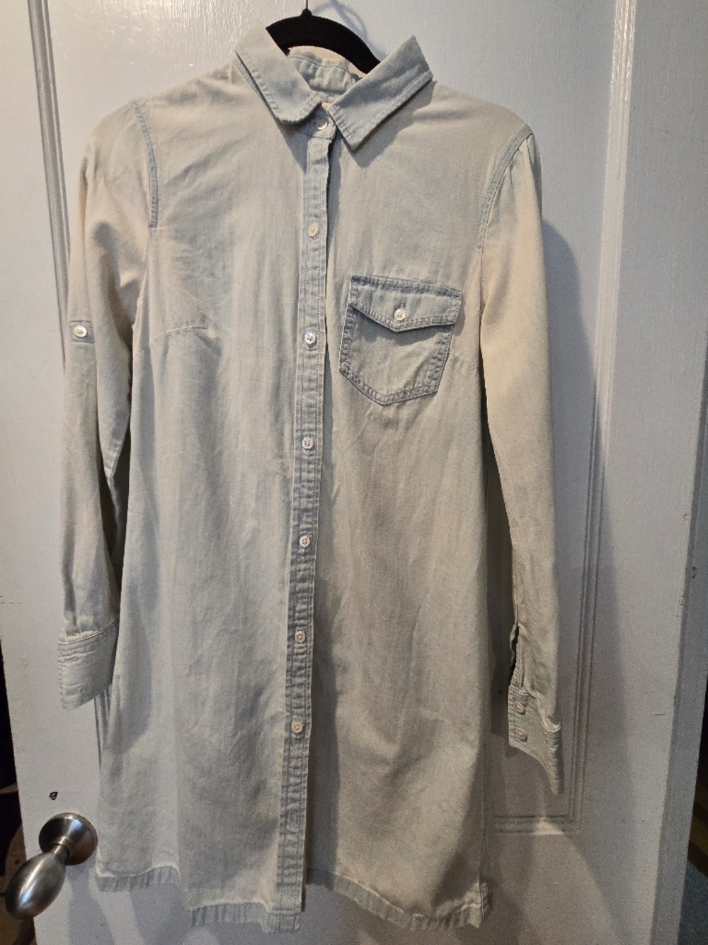 J. Crew Light Wash Denim Dress - Size 6